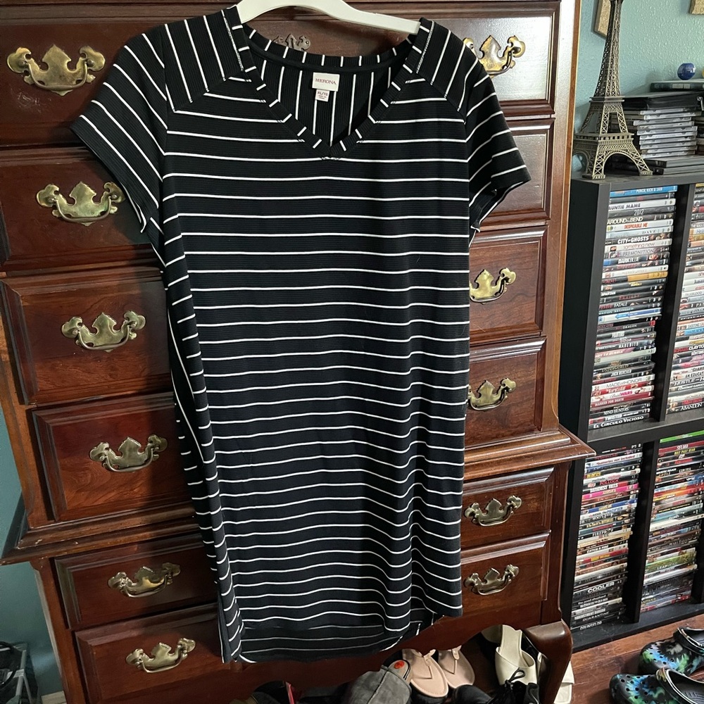 Merona dress. Striped.